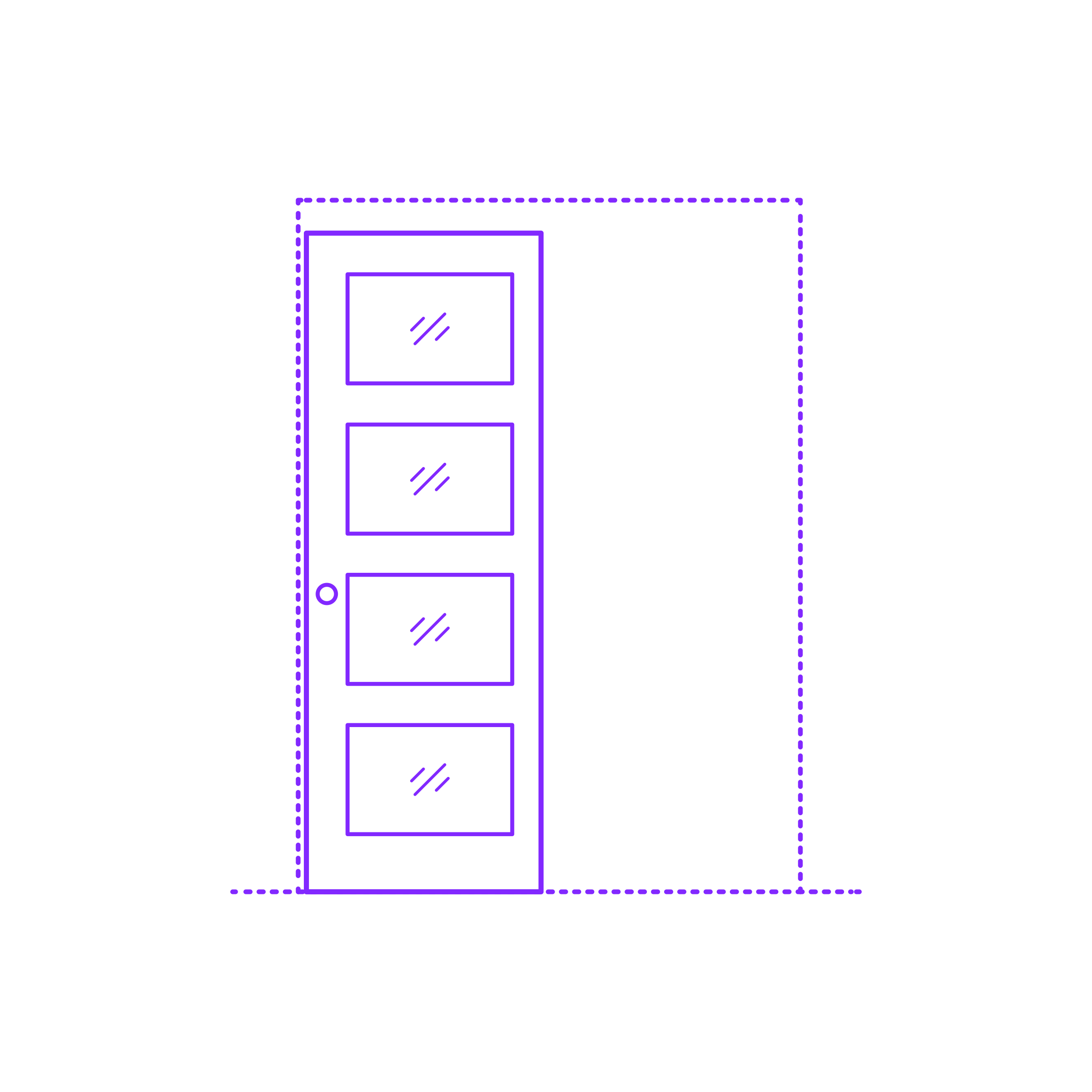 Buildings Pocket Doors Single Glass Horizontal 4 Panels Sketch Svg Vector Free Vectors